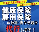 社会保険と雇用保険の資格取得・喪失手続き代行します 社会保険・雇用保険の手続き【料金3,000円（最大３名分）】 イメージ1
