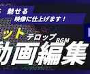 視聴者を飽きさせない動画編集をします 視聴者が夢中で見てしまう動画を作ります！！ イメージ1