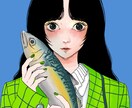 SNS・名刺・グッズに人物のイラストを描きます 可愛い人物単体アイコン描きます★グッズ利用、商用利用もOK！ イメージ3