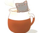 ほんわかイラストお描きします 動物・2～3頭身キャラクターのイラスト、アイコン　描きます。 イメージ1