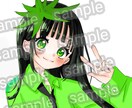女の子のアイコン用イラスト、コテキャを描きます ご依頼通りに可愛らしいキャラクターを描きます イメージ8