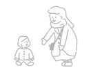 ほんわかした生活感のある人物を描きます シンプルでかわいらしい子供の絵が得意です！ イメージ8