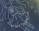 最短即日！アイコンやヘッダーなどに使えます 独特な世界観で彩るシンプルでかわいい、ゆるいイラスト イメージ2
