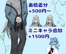立ち絵イラストを描きます イケメンでも美女でもなんでも大歓迎! イメージ2