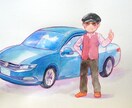 水彩で似顔絵・ペットのイラスト描きます やさしい表情を引き出した、暖かいイラストをお届けします！ イメージ7