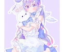 商用可！ご要望にそった可愛いイラストお描きします 1枚絵、アイコン、グッズ等、可愛いイラストお届けします！ イメージ2