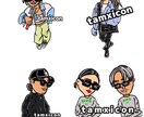 SNS用のアイコン描きます SNSに映える全4種類から選べる手描きアイコン イメージ9