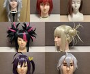 コスプレウィッグ オーダー 受付ます 造形ウィッグや様々な形のウィッグに対応できます！ イメージ2