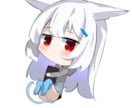 ミニキャラ作成します TRPGのKP駒やアイコンなどに使うキャラクターとして！！ イメージ1