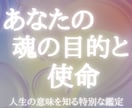 霊視で魂の目的と使命をお伝えします 霊視であなたの魂の目的、人生における使命をお伝えします イメージ1