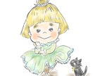ほっこり系イラスト描きます お子さまやペットご家族の記念日に。ご自身用に。 イメージ3