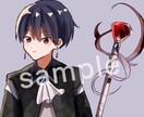 SNSアイコンなどイラストお描きします このお値段でお二人までお描きできます。 イメージ5