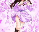 基本5000円~！イラスト制作いたします 1枚絵、立ち絵、アイコンに！オリジナル、版権など対応可能！ イメージ8