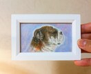 名刺サイズのペットイラスト承ります 飾る場所を選ばない！手軽に楽しむミニアート イメージ1