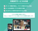 HP制作2年目以降の月額定期購入となります 2年目以降サービスをご利用いただく方はこちらをご購入ください イメージ2