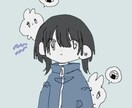 アイコン作成します 可愛いアイコン描きます。青系ゆるイラストです。 イメージ8