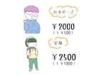 アイコンなどの似顔絵イラストを提供します ゆるい似顔絵をモットーにしております！！ イメージ3