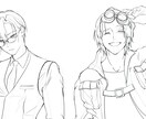 立ち絵描きます かっこかわいいを売りにしています♩ イメージ1