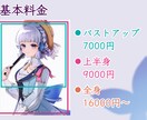 厚塗り・綺麗系イラスト制作承ります 商用利用料込み◎細部まで丁寧に仕上げます！ イメージ2
