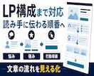 HP・LP文章を見出しから整理します 強みからCTA・FAQまで文章化 イメージ3