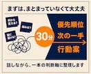 集客・商品設計の迷いを整理し次の一手を決めます まとまらない悩みを30分で整理し、行動案まで言語化 イメージ2