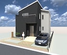 高画質の外観・内観・外構各種パース作成いたします 高画質で印象的な建築CGパースを作成いたします イメージ3