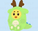 ゆるくてかわいいアイコン用イラスト描きます 商用OK！SNSやYouTubeなどのアイコンに！ イメージ4