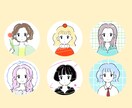 大人ときめく♡おしゃれ可愛いアイコン描きます お気に入りを詰め込んだ、あなたらしい一枚を！ イメージ9