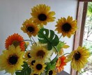 アーティフィシャルフラワーアレンジメント作成します 貴方のお好みの色、お花の種類、大きさで作成します。 イメージ3
