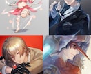 映える！美麗系綺麗系1枚絵イラスト描きます 配信サムネ、MV、表紙、趣味鑑賞などに！商用利用も可！ イメージ5