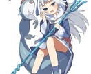イラスト作成します SNSのアイコン、1枚絵などイラストを作成します！ イメージ2