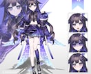 等身・SD立ち絵イラストを制作します Vtuber様、配信者様、OC制作など立ち絵が必要な方へ イメージ7