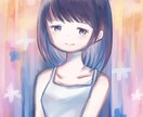 アイコンやサムネ、女の子メインの絵を描きます 優しさと悲しさと、想いのこもった絵をあなたに。 イメージ1
