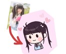 ちびキャラ☆アイコン描きます 友達や恋人と一緒に使いたい方にも◎【似顔絵】 イメージ1