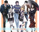 TRPGの立ち絵＆クリーチャーの立ち絵描きます TRPG、CoC、クリーチャー制作‼︎ イメージ6