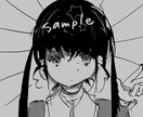 エモ可愛いSNSアイコン作成/SDも描けます オリジナル、2次創作など　修正無制限 イメージ1