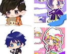 ちびキャラ、SDキャラを描きます 厚塗り〜ポップな可愛いちびキャラを描きます！ イメージ1