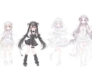 透明感のあるふわっとかわいいイラストを描きます フリルやリボンが溢れるかわいい世界観を描くのが得意です イメージ9