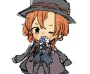 デフォルメキャラ描きます オリジナルのアクリルキーホルダーとかにいかがですか？ イメージ3