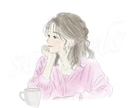 ゆるふわ×淡色│雰囲気のアイコンを制作します あなただけの”ふんわり可愛い”アイコンをお描きします♪ イメージ2