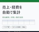 Excelで売上・経費の自動集計表を作ります 担当者別・月別などに自動集計。毎月そのまま使えます イメージ1