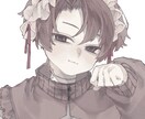 SNSなどで使う用のアイコンイラスト作成します 病みかわ、ゆめかわな雰囲気をご提供いたします イメージ1