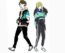 ゆるめのカジュアルイラストを作成します もう1人の自分をイラストの世界で生み出してみませんか？ イメージ1