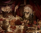 幅広いテイスト対応可能！イラストなんでも制作します アイコン、TRPG、表紙、立ち絵など、イラスト制作承ります イメージ5