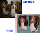可愛いペットをキャンバスにアクリル絵の具で描きます 大切な家族との思い出を形にしませんか？プレゼントや記念にぜひ イメージ6