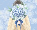 優しい雰囲気のイラストを描きます アイコン、動画用、配信背景等の様々な用途に。 イメージ1