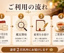 四柱推命で人生の流れを鑑定しますます 性格・適職・恋愛・金運を丁寧に鑑定 イメージ3