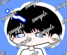 ミニキャラ描きます アイコン用のミニキャラをお描き致します！ イメージ1