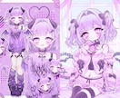 オーダーメイドでイラストお描きします 活動用イラストや動画サムネイルなど何でもご相談ください！ イメージ2