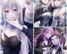 夢絵、アイコン、1枚絵描きます 透明感のある大人っぽいイラストに仕上げます！ イメージ1